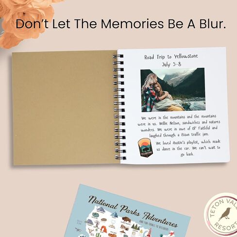 مغامراتنا، سجل قصاصات الرحلات البرية، مجلة المغامرة، تذكار السفر. رقائق الذهب 8.5x8.5. يوميات الرحلات البرية، والذكرى السنوية المضحكة، وقائمة دلو الأزواج، وسجل القصاصات العائلي، وعيد الأب الفريد in Kuwait