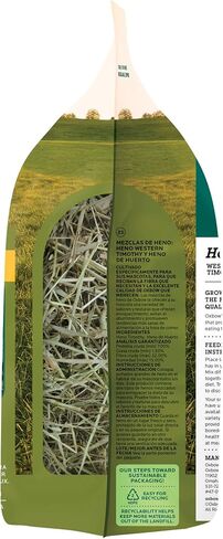 Oxbow صحة الحيوان Oxbow Hay Blends - تيموثي الغربي والبستان - 20 أوقية. in Kuwait