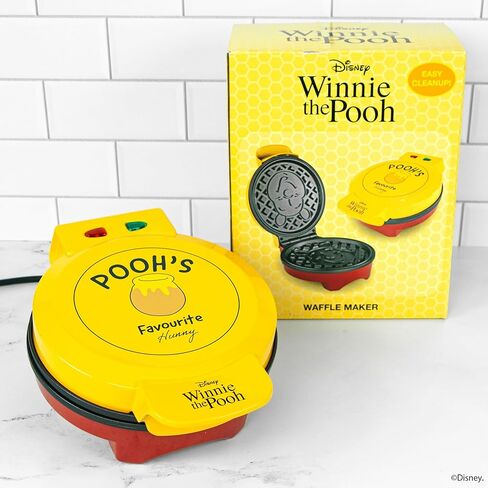 Uncanny Brands Disney Winnie the Pooh Waffle Maker - دب العسل المفضل لديك على الفطائر الخاصة بك in Kuwait