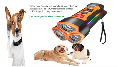 New release in 2024 to 2025, Anti barking device for all dogs, we are ready to change to New updated device, So, no! more unnecessary Barking, if you purchase this, you will get a Clicker for FREE. in Saudi Arabia