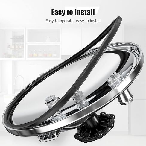 09985 حلقة إغلاق علبة الضغط، قابلة للاستبدال 09985 حشية حلقة إغلاق طنجرة الضغط Presto مع قابس الضغط الزائد تناسب Presto 01751 01781 01784 01745 01755 طنجرة الضغط in Kuwait