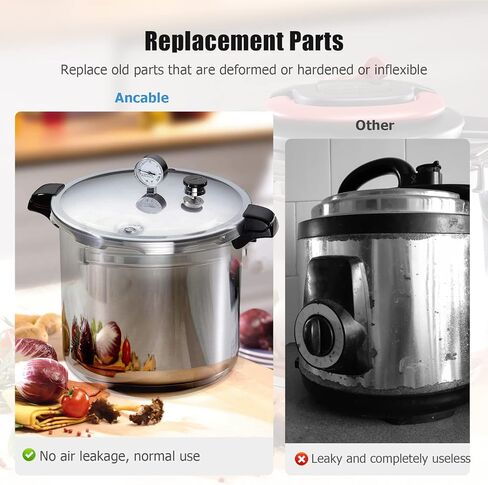 09985 حلقة إغلاق علبة الضغط، قابلة للاستبدال 09985 حشية حلقة إغلاق طنجرة الضغط Presto مع قابس الضغط الزائد تناسب Presto 01751 01781 01784 01745 01755 طنجرة الضغط in Kuwait