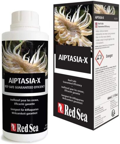 عبوة إعادة تعبئة Red Sea Aiptasia-X (16 أونصة/500 مل) آمنة للشعاب المرجانية في المياه المالحة وأحواض السمك البحرية المختلطة للشعاب المرجانية in Kuwait