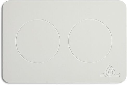 Magic Stone Pet Feeding Mat, Natural Stone – Quick Absorbent, Pet Supplies - Ideal Dog Food Mat for Floors, Waterproof, Non-Slip, Durable 18x12 Mat (Dove Gray) in Saudi Arabia