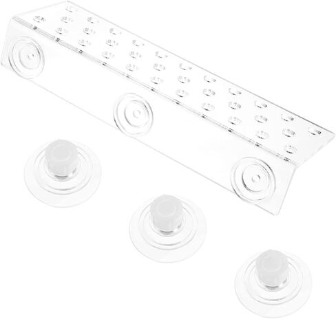 POPETPOP Coral Holder Acrylic Aquarium Fish Tank Glass 32 Hole Cover Clip Support Holder in Saudi Arabia