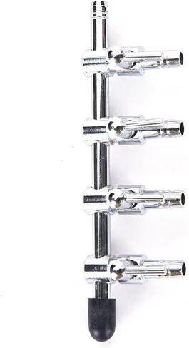 4-Way Air Flow Control Lever Valve with Airline Tubing Connector for Aquarium 2 Pcs in Saudi Arabia