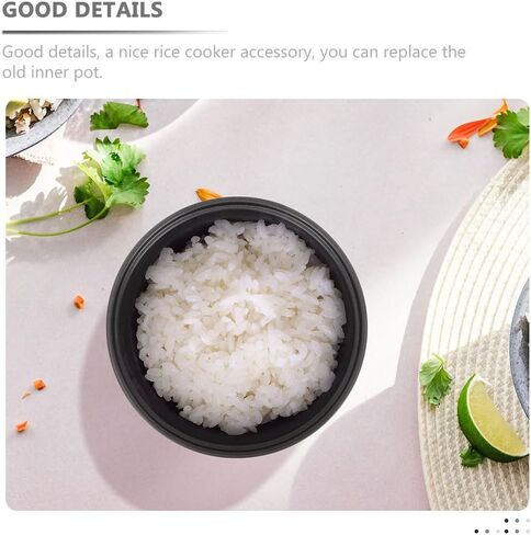 Rice Cooker Liner Non Stick Inner Pot Rice Container Rice Cooker Pot Replacement Instants Pot Cake Non Stick Cooking Utensils Aluminum Alloy Pot Pressure Cooker Non Stick Pan in Kuwait