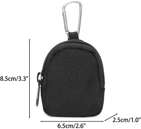 Dog Treat Bag, Mini Pet Training Snack Bag EDC Coin Purse for Dog Treats Whistles Keys Headphones (3.3 * 2.6 * 1.0") in Saudi Arabia