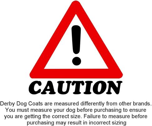 Derby Originals Horse Tough 600D Ripstop Waterproof Reflective Winter Dog Coat 150g Medium Weight, Black, 22" in Saudi Arabia