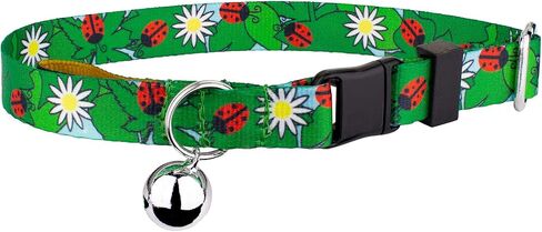 Country Brook Petz - Tropical Floral Cat Collar - Summer Breeze Collection Featuring Sunny Designs in Saudi Arabia