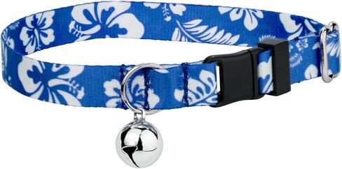 Country Brook Petz - Tropical Floral Cat Collar - Summer Breeze Collection Featuring Sunny Designs in Saudi Arabia