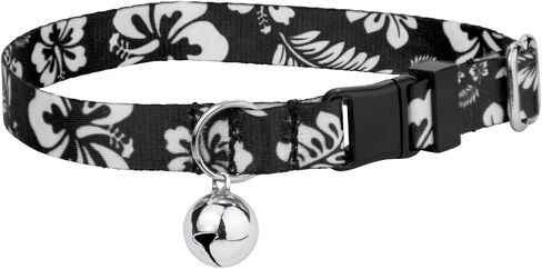 Country Brook Petz - Tropical Floral Cat Collar - Summer Breeze Collection Featuring Sunny Designs in Saudi Arabia