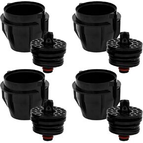 4 PCS UF1 Nozzle and Diffusser Assembly for UF-1 Soda Coke Machines Inner Outer Valves Replacement