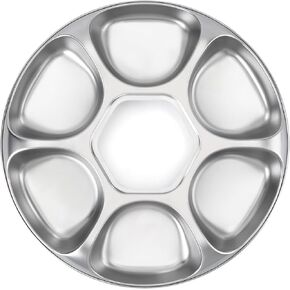 Ownpets Replacement Food Tray Stainless Steel for 6-Meal Automatic Cat Feeder