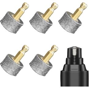 5Pcs Dog Nail Grinder Diamond Tip Replacement Heads Replaceable Paws Dog Claw Grinder Bits Pet Paws Grooming Accessories