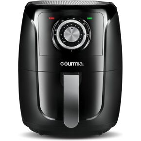 مقلاة هوائية Gourmia GAF566 بسعة 5 لتر - بدون قلي صحي بالزيت - أدوات تحكم كلاسيكية في المقبض - سهلة التنظيف - يتضمن كتاب الوصفات in Kuwait