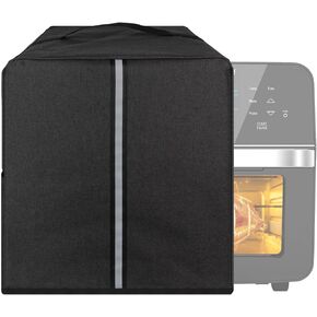 Air Fryer Dust Cover, Air Fryer Rotisserie Oven Dust Cover Compatible with Nuwave Brio 15.5Qt Air Fryer Rotisserie Oven,Dark Grey
