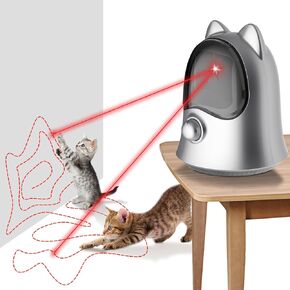 Cat Toys Laser with Real Random Trajectory (White)