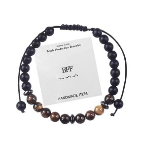 Mother's Day Gift for Mom,Father's Day Gift for Dad,Morse Code Bracelets Lava Rock Bracelet Friendship Best Friend Bracelets Gifts,Graduation Birthday Gifts for Women Men Grandson Son(I Love You)