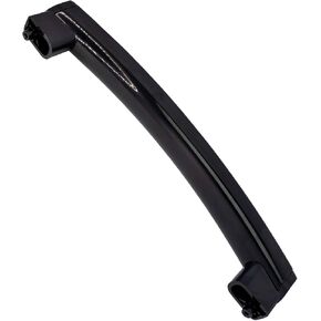 WB15X10275 WB06X10939 Microwave Door Handle with Support Fits for GE Kenmore Microwave Oven Ranges Replacement Part(Black)