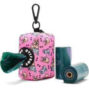 Dog Poop Bags Rolls, Extra Thick and Leak-proof Poop Bags for Dogs, 270 Bags 18 Refill Rolls, Scented Waste Bag for Dog and Cat, Made from 65% Recycled Plastics
