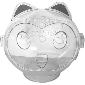 Cat Muzzle Clear All Four Seasons Eliminate Potential Bites Cat Head Cover Grooming Cat Hood Cat Helmet Nail Trim for Pet Supplies Grooming