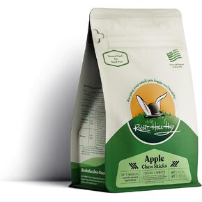 All Natural Apple Chew Sticks for Small Pets - 12 oz - Tasty & Healthy Chew Treat