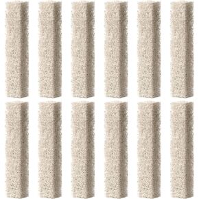 AQUANEAT 12-Pack Replacement Ammonia Reducer Pads Compatible with Aqueon QuietFlow 20 and 75 LED PRO and SmartClean Aquarium Power Filter