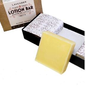 Lotion Bars - For Guests & Travel, Naturally Unscented : Box of 4: 4oz / 113g