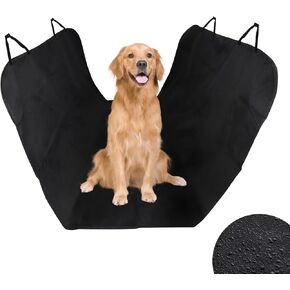 Amiss Dog Car Seat Cover for Back Seat, Dog Hammock for Car, Waterproof Material, Scratchproof Nonslip, Soft Pet Back Seat Covers for Car, Fits for Cars/SUV/Trucks, Pet Travel Accessories
