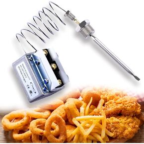 1177 High Limit Fryer Switch Lccm200300000 Deep Fryer Thermostats Parts Replace 301030005 IM 1177 Fryer ROBERT VULCA Royal Rang Gas Lccm080360000 Fryer Thermostat 3/8" Mpt Stuff Box Hi Limit 450°F