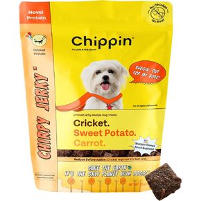Cricket & Sweet Potato Soft Dog Training Treat (5oz, 1-Pack) | Hypoallergenic, Novel Protein Treat for Dogs with Allergies | Made in USA | Best Pill Pocket with No Chicken & No Beef