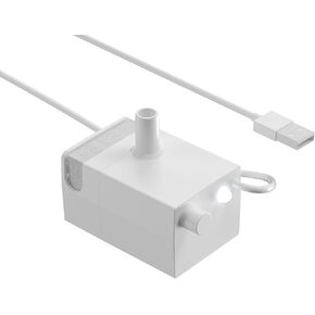 Cat Water Fountain Replacement Pump, Cat Fountain Pump with Water Shortage Alert Light, Replacement Pump for Petlipo Pet Water Fountains