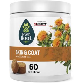 by Purina Skin and Coat Dog Supplements Soft Chews - 10.6 oz. Canister
