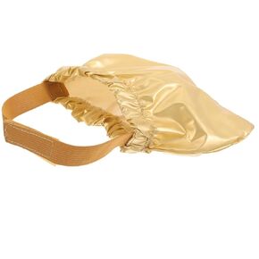Pet Shower Cap Cat Head Wrap Hat Reusable Bath Ear Cover with Adjustable Strap Pet Bathing Supplies for Small Medium Cat Dog Kitten Puppy - Gold