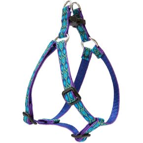LupinePet Originals 1/2" Rain Song 12-18" Step In Harness for Small Dogs