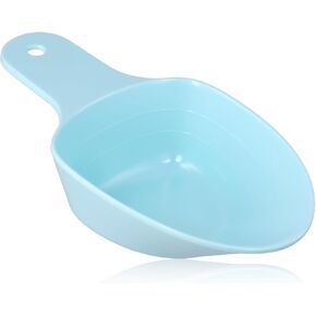 Dog Food Scoop, 1 Cup 1/2 Cup 1/4 Cup Pet Food Measuring Scoop Pet Food Feeding Scoop Accurate Measurement Pet Food Scale Cup for Dog Cat Bird and Rabbit, Dishwasher Safe (Orange)