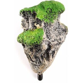 Yosoo Aquarium Ornament Artificial Resin Coral Seaweed Shell Floating Moss Stone Wood House Cave Decor Habitat Decoration for Marine Fish Tank Landscape
