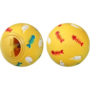 كرة توزيع الحلوى، كرة الوجبات الخفيفة للحيوانات الصغيرة، القطط والكلاب والأرنب وفئران الحيوانات الأليفة، مفيدة لأنشطة الحيوانات الأليفة والصحة (طباعة مخالب) in Kuwait