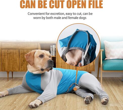 Dog Recovery Suit, Abdominal Wound After Surgery Wear, Prevent Licking Wounds, E-Collar & Cone Alternatives, Long Sleeve Postoperative Shirts Dog Bodysuit Prevent Shedding(Medium, Pink) in Saudi Arabia