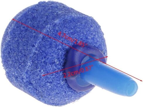 Blue Ball Shape Airstones, Air Bubble Increaser for Aquarium Fish Tank Oxygen Adjustable Stone Ball Air Pump Accessory Aquarium Pumps and Filters in Saudi Arabia