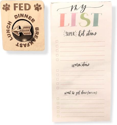 DOG Fed | CAT Fed EZDial, 3 meals per day (Magnets | Adhesives) in Kuwait