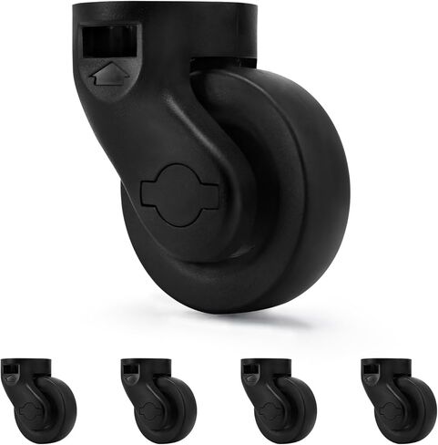 GJEASE Cat Rolling Carrier Wheels,Double-Compartment Pet Rolling Carrier Wheels,No Tools, Quick to Install, Quick to Remove. in Kuwait