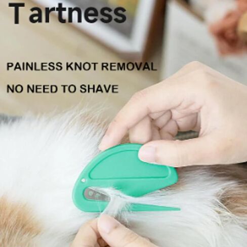 5pcs Pet Knotting Comb, Knotting Comb for Cats, De Knotting Comb for Dog, Pet Knotting Comb, Pet Dog Shedding Brush Puppy Kitten Brush Hair Removal Tool in Saudi Arabia