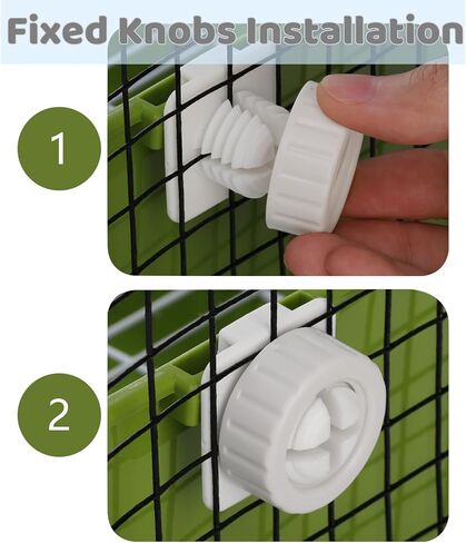 مرحاض صندوق فضلات الأرانب، زاوية بلاستيكية مربعة لتدريب نونية الحيوانات الأليفة، صينية براز شبكية للحيوانات الصغيرة مع مغرفة وبطانة للاستعمال مرة واحدة، ملحقات فراش الأرنب للهامستر القنفذ، أخضر in Kuwait