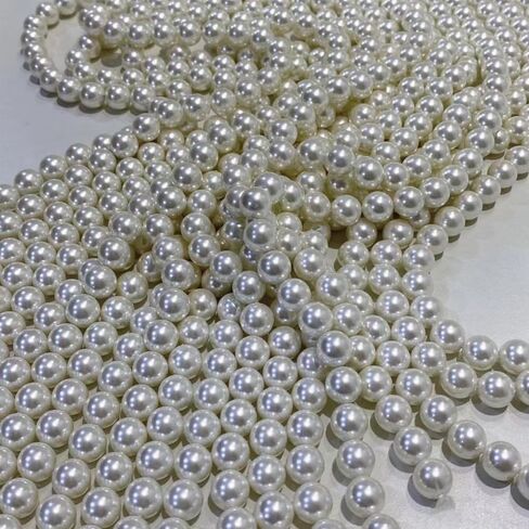 قلادات اللؤلؤ للنساء قابل للتعديل اليدوية اللؤلؤ المختنق قلادة جولة تقليد اللؤلؤ ستراند القلائد لذيذ الزفاف قلادة اللؤلؤ للعرائس مجوهرات بسيطة حساسة هدايا وصيفه الشرف in Kuwait