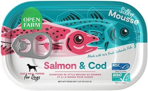 Open Farm Canned Dog Food - Artic Char Fish Topper 12 Cans /4.59oz in Saudi Arabia