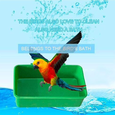 5Pack Cage Cups Bird Feeder, Parrot Bird Water Dispenser, Seed Bowl Food Chicken Feeding Dispenser, Chicken Water Cups for Parrot Parakeet Gamefowl Poultry Pigeon Rabbit in Kuwait