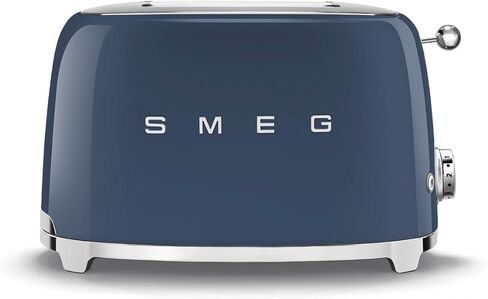 SMEG 50's Retro Style Electric 2-Slice Toaster (Navy Blue) in Saudi Arabia