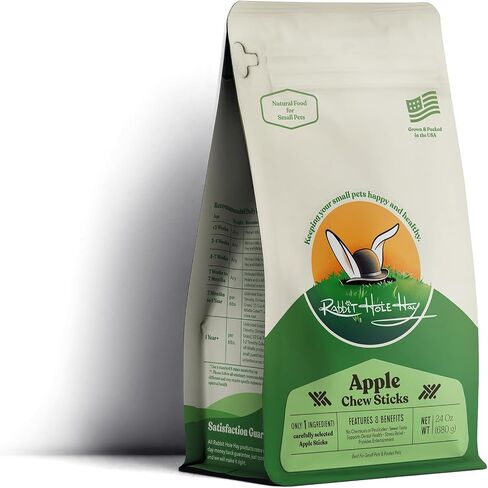 All Natural Apple Chew Sticks for Small Pets - 12 oz - Tasty & Healthy Chew Treat in Saudi Arabia